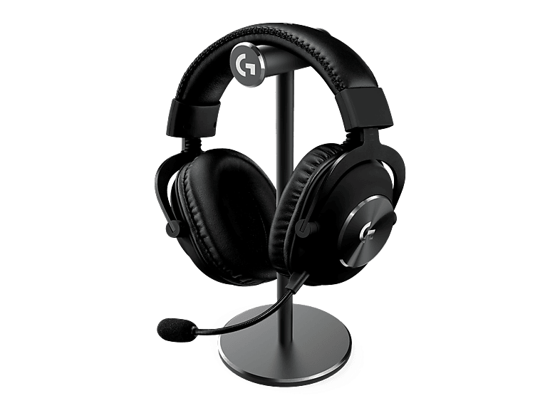 Logitech G PRO X + Stand Inalámbrico Lightspeed-BT PC-PS5/PS4 Filtros de voz Transductores 50 mm 7.1 canales 20h Negro