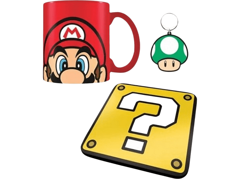 Sherwood Super Mario Super Mario 0.315 l Cerámica Rojo