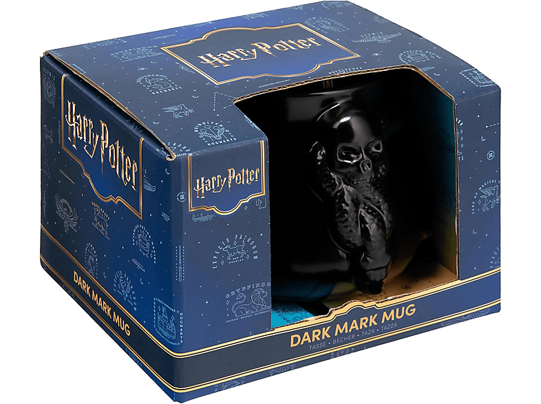 Paladone Harry Potter: Marca Tenebrosa 400 ml Negro