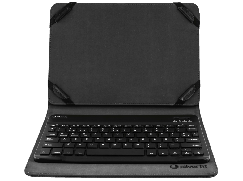 Silver HT Gripcase Para Tablet de 10 Bluetooth Función de soporte Azul