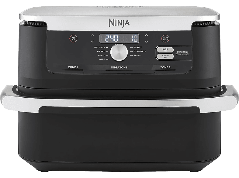 Ninja FlexDrawer 7 en 1 AF500EU 2470 W 7 Programas Capacidad 10.4l De 40°C a 240°C Negro
