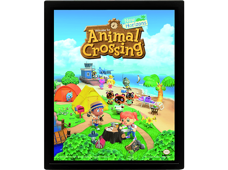 Sherwood Animal Crossing New Horizons Plástico Multicolor