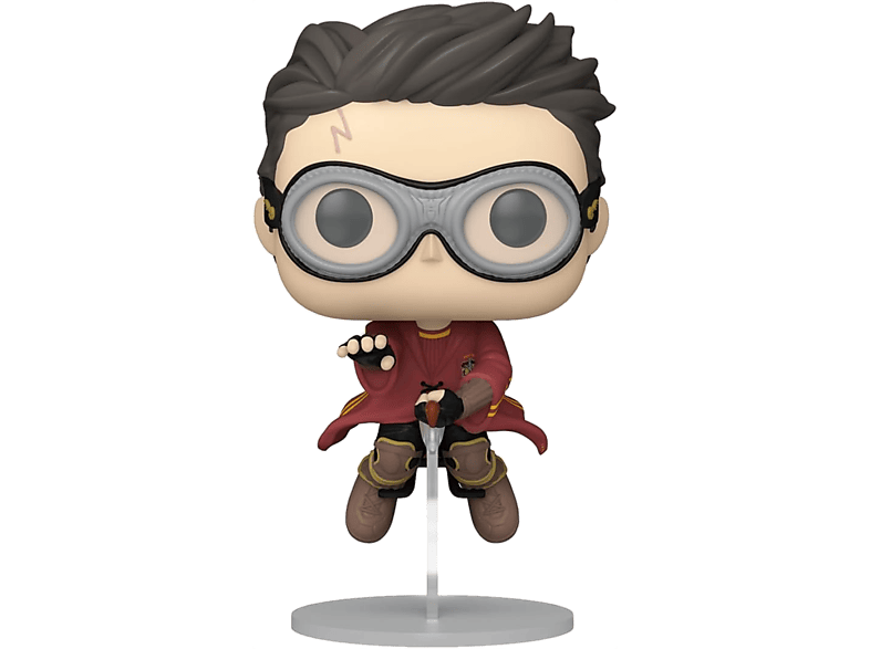 Harry Potter Prisoner of Azkaban: Harry with Broom (Quidditch) 10 cm Vinilo