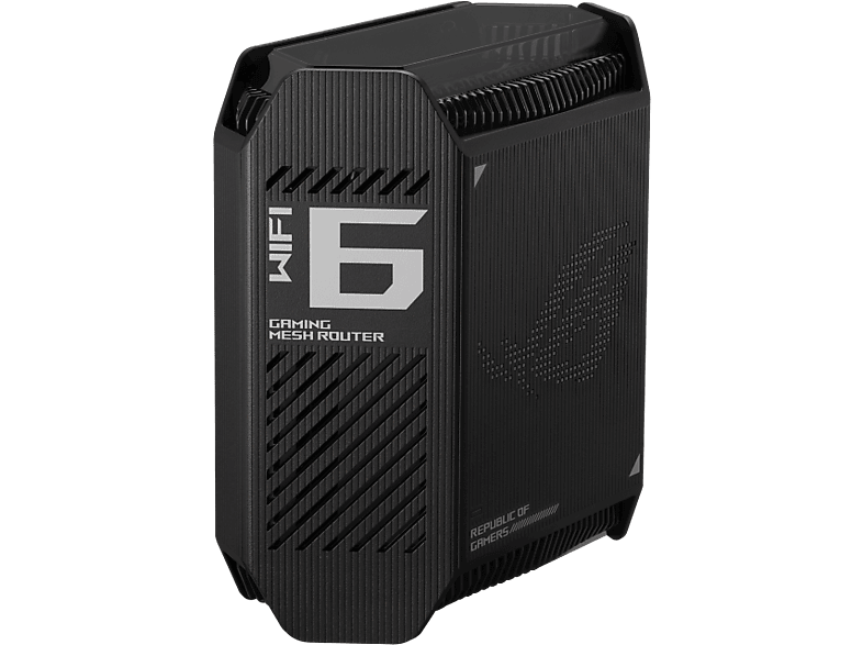 ASUS ROG Rapture GT6 (B-1-PK) 1 unidad Tri-Banda 574 Mbit/s MU-MIMO Negro 0.88 kg