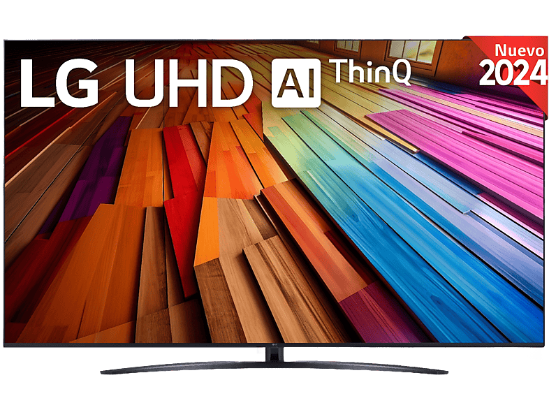 LG 86UT81006LA UHD 4K Procesador Inteligente 4K α5 Gen7 Smart TV DVB-T2 (H.265) Negro
