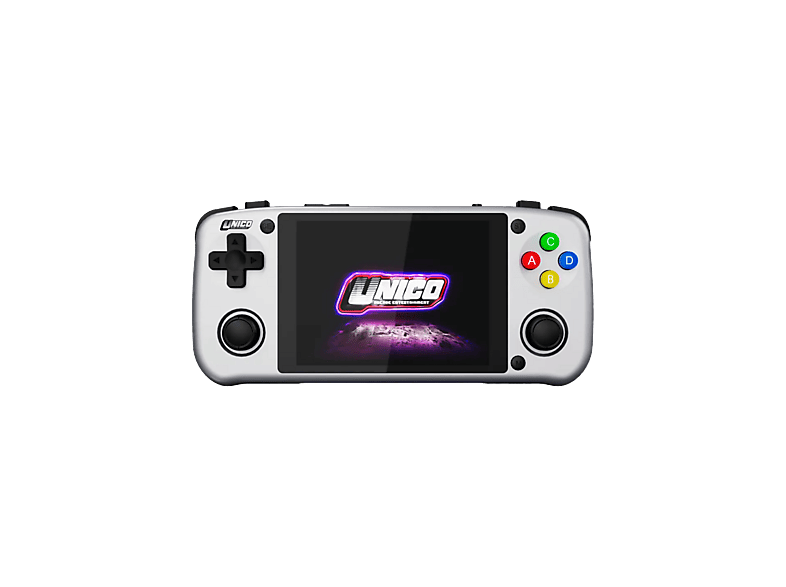 Unico Pocket NeoGeo Gray 4 LCD IPS 40 juegos 2 altavoces USB-C Gris