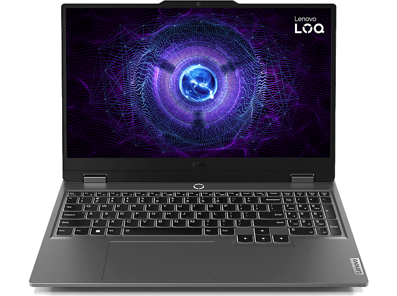 Lenovo LOQ 15IAX9 15.6 Full-HD Intel® Core™ i5-12450HX 24GB RAM 512GB SSD GeForce RTX™ 4060 Sin sistema operativo Gris