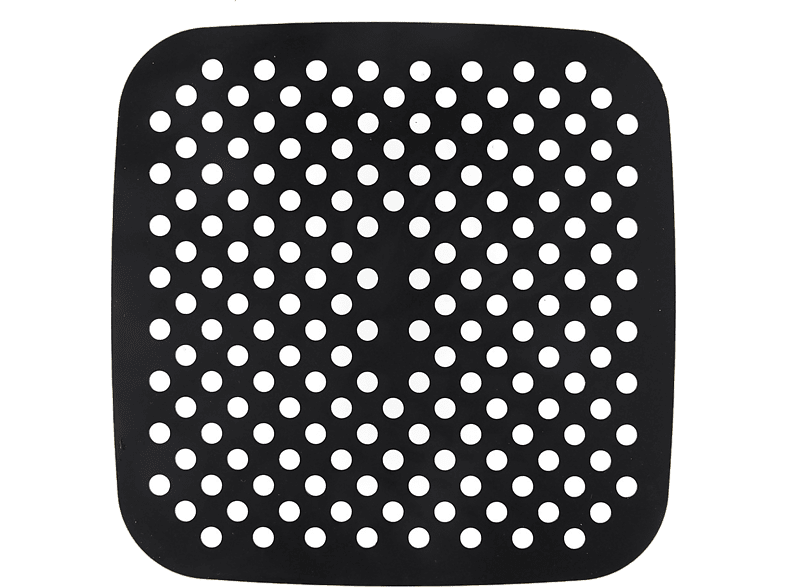 NK NK-HO32013 Protector airfryer cuadrado 2 unidades Silicona Cuadrado Negro
