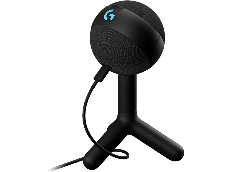 Logitech G Yeti Orb Gaming RGB Lightsync Personalizable USB Windows-Mac Cápsula de micrófono condensador Negro