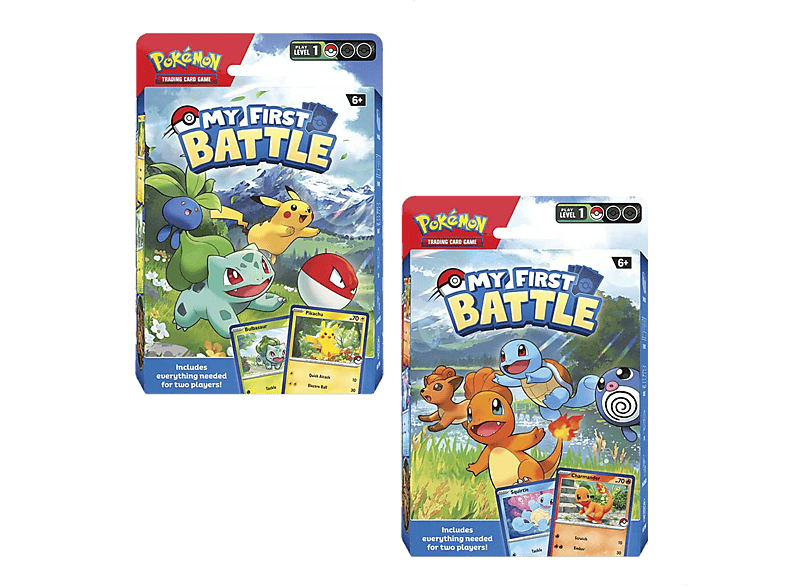 Magicbox Cartas coleccionables My Firts Battle Pokemon (Inglés)