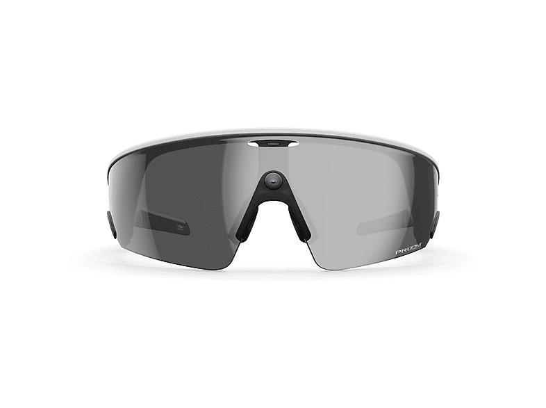 Meta Oakley Vanguard Cámara Sony Ultra gran angular 12 MP Blanco y lentes en negro