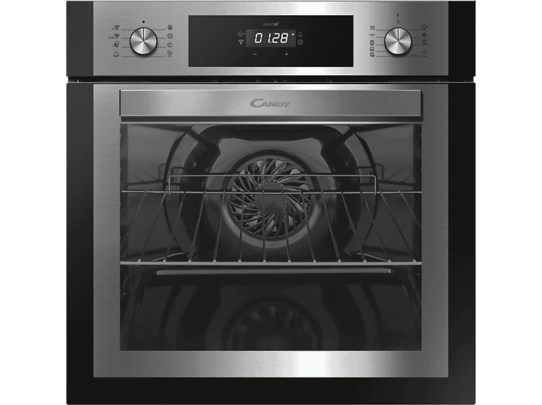 Candy Essenza FCNE886X 70l Multifunción Pirolítico+Limpieza Aquactiva Wi-Fi 3 resistencias Inox