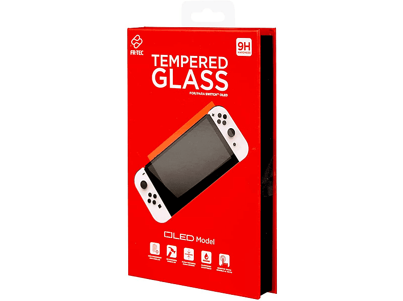 FR-TEC B09BRN4W8X Para Nintendo Switch OLED Vidrio templado Dureza 9H Transparente