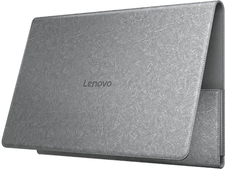 Lenovo Tab Plus Imitación Piel Gris