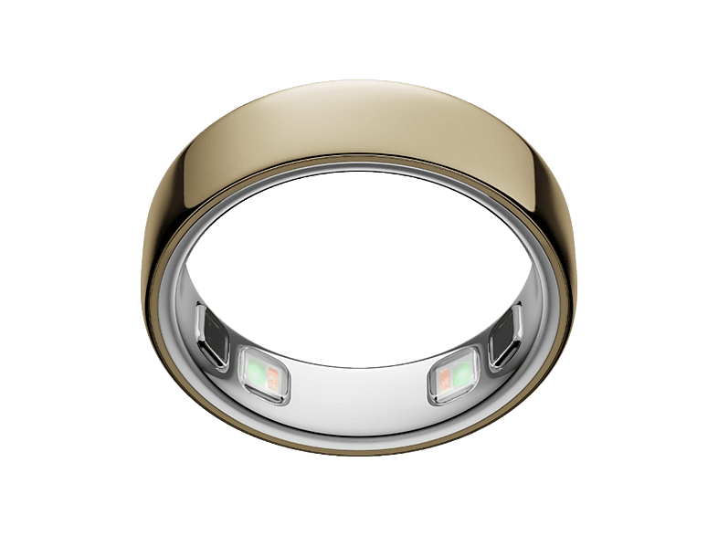 Oura Ring 5 Talla 8 Hasta 9 días autonomía Bluetooth 50 métricas de salud Titanio Oro