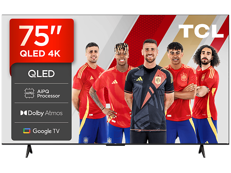 TCL 75T69C UHD 4K Procesador AiPQ Smart TV DVB-T2 Negro