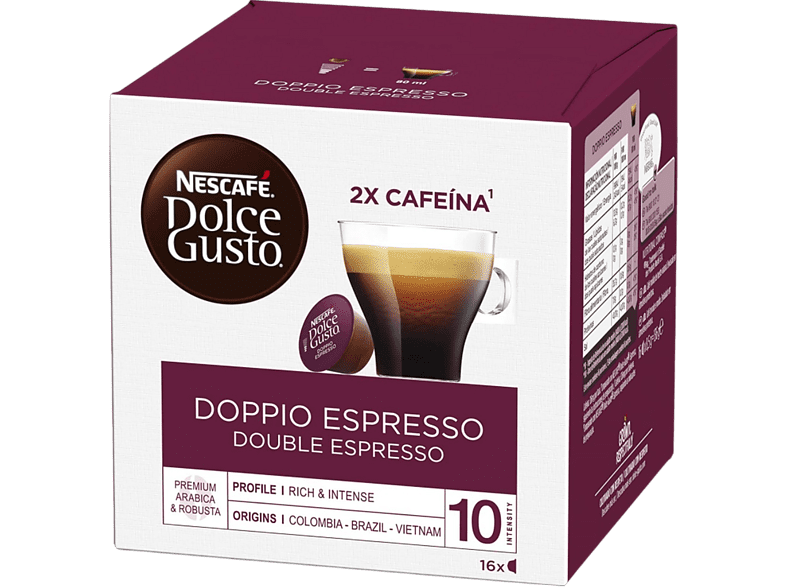 Nescafé Dolce Gusto Doppio Expresso Arábica & Robusta Pack de 16 Cápsulas