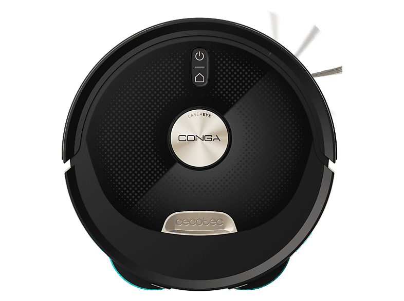 Cecotec Conga Y100 Spin AI 2.8 l Programable Base de Carga 220 m² Negro
