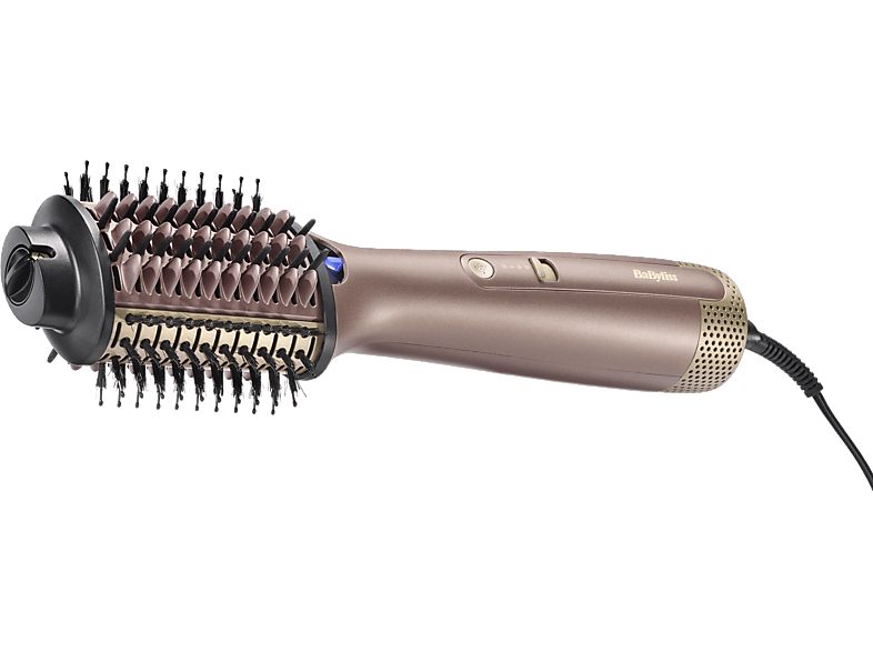 BaByliss Air Power Volume AS95E Tecnología iónica 3 Temperaturas Uso en seco y en húmedo Iónico Barril ovalado Rosa