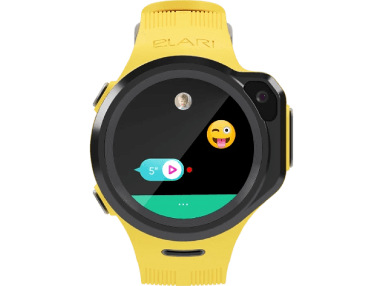 Elari KidPhone 4GR Para niños 1.3 48 horas 4G Bluetooth IP67 Wi-Fi GPS Amarillo