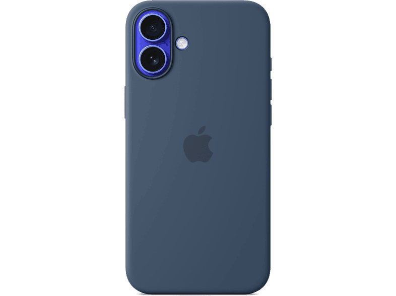 Apple Funda de silicona con MagSafe para iPhone 16 Plus Azul denim