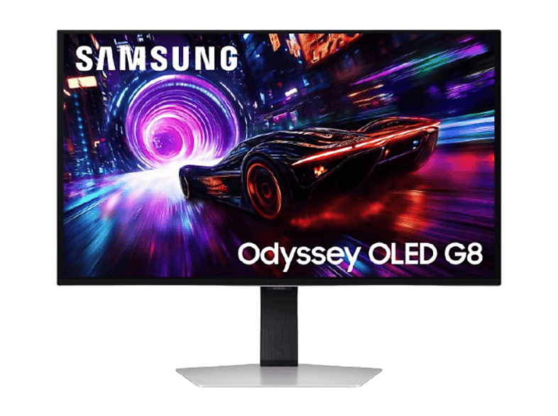 Samsung LS27FG812SUXEN 27  OLED 4K 240 Hz 0.03 ms FreeSync Premium Pro Altura ajustable Plata