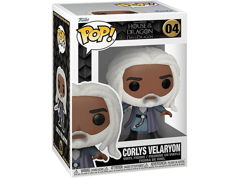 House Of The Dragon: Corlys Velaryon 10 cm Vinilo Multicolor