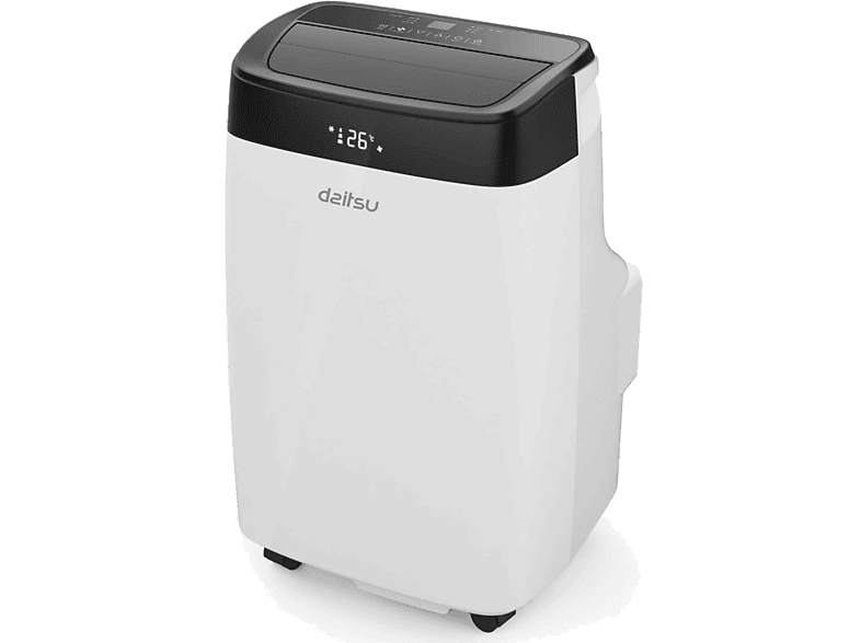 Daitsu APD-09FX2 2236 fg/h Velocidad de Ventilador Ajustable 320 m³ 53 db (A) Blanco negro