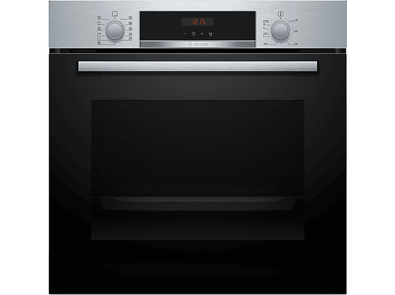 Bosch HBA574ES3 Multifunción Pirolítico 71 l 59.4 cm HotAir 3D Asistente de limpieza con agua Inox