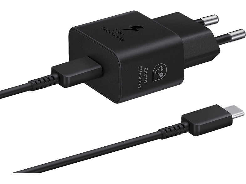 Samsung EP-T2510XBEGEU 25 W Super Fast Charging Con Cable 1 m Negro