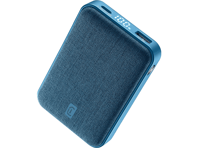 CellularLine GLAM 10000 mAh 20W USB A + Tipo C Azul