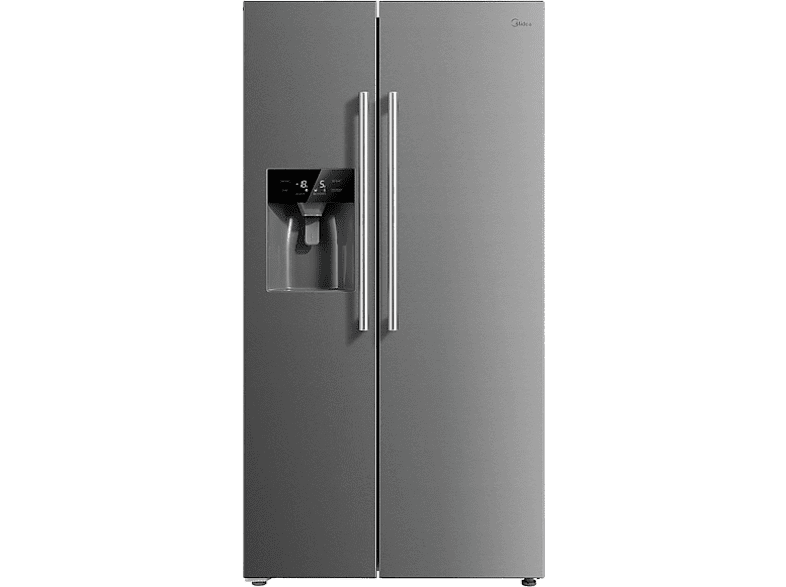 Midea MDRS681FGE02I 176.5 cm 520 litros Freeze Technology Hielo Gris