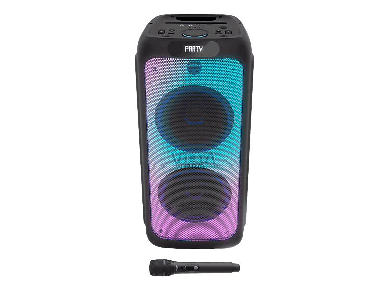 Vieta Party 220 500 W Bluetooth Autonomía 9h Negro