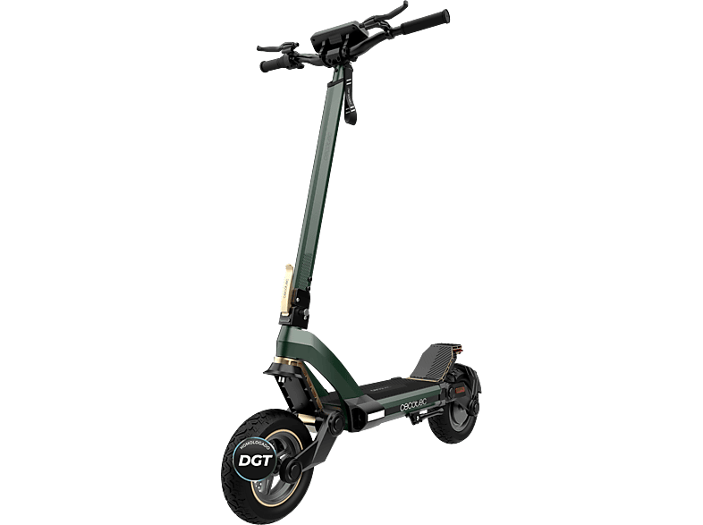 Cecotec Bongo Z Mountain 1000 W 500W nominal Autonomía 50 km Inclinación 15% Ruedas OffRoad 10.5 eABS Panel táctil Black