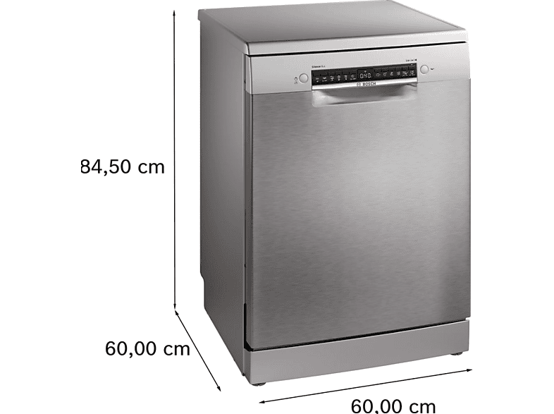 Bosch SMS4EKI06E Serie 4 13 servicios 6 programas  60 cm Home Connect Silence Plus Acero antihuellas