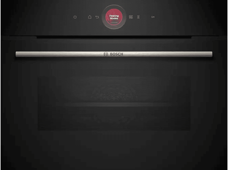 Bosch CBG7741B1 Multifunción Pirolítico y Limpieza por agua 47 l Pantalla táctil TFT Home Connect ,59.4 cm Negro