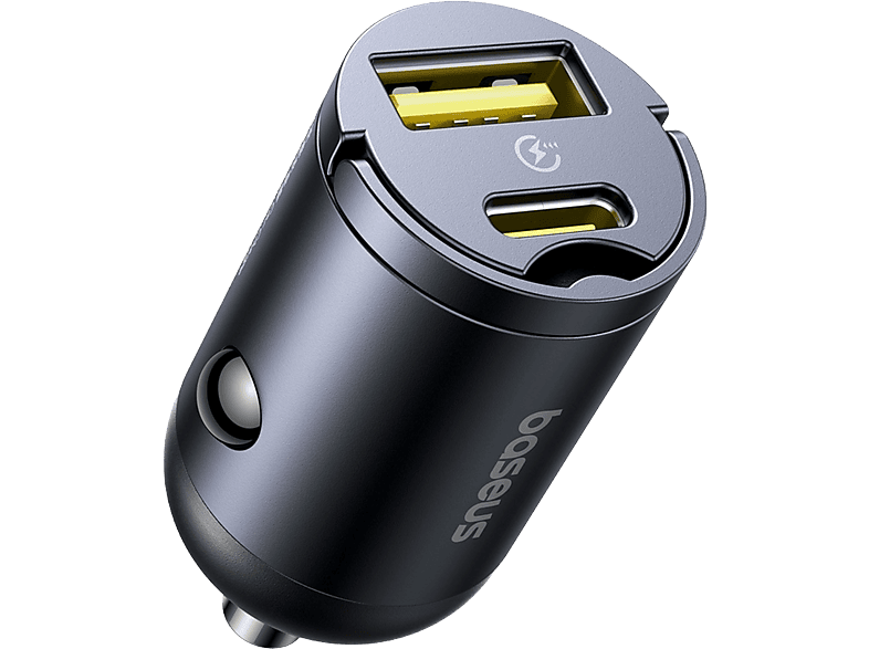 Baseus Tiny Star Mini Universal Tipo-C y USB 30W Con cable Negro Cosmic