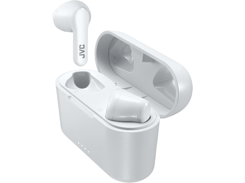 JVC HA-A3T-W-U De botón BT 5.1 IPX4 Hasta 22 horas Blanco + Estuche de carga