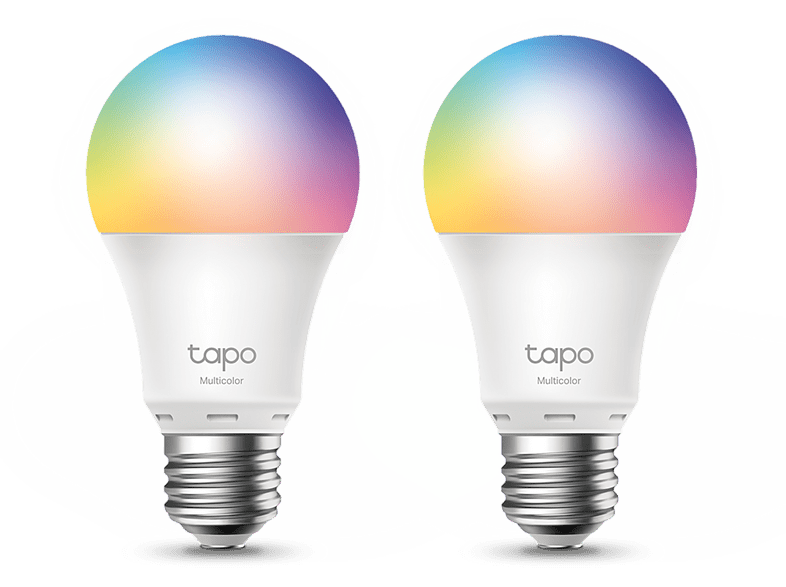 TP-Link Tapo L530E Pack de 2 60 W RGB Control remoto Control por voz WiFi Blanco