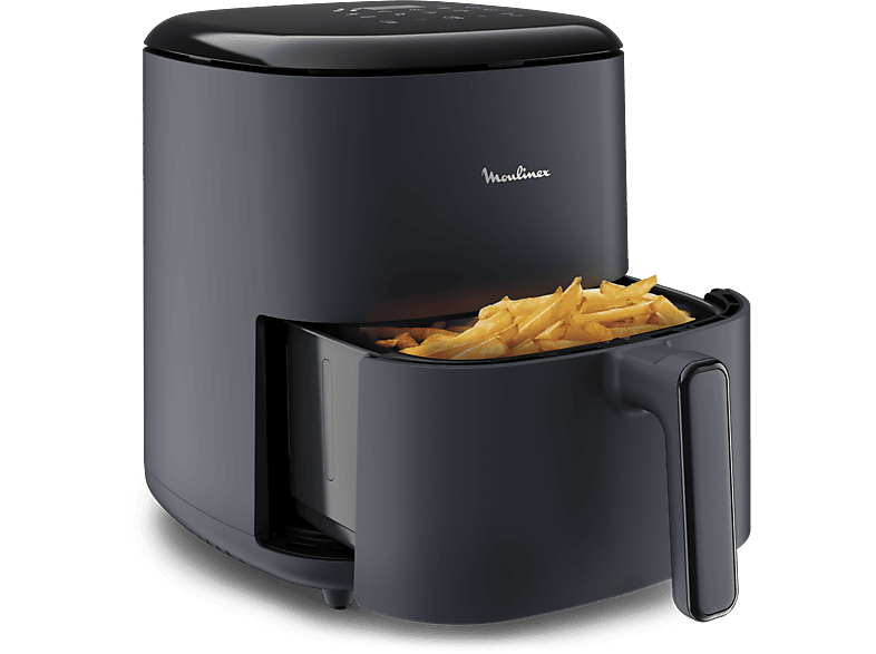 Moulinex Easy Fry Max EZ245B 1500 W 5 L 200 °C 10 Programas Tecnología Extra-Crisp Temporizador Panel Táctil LCD Negro