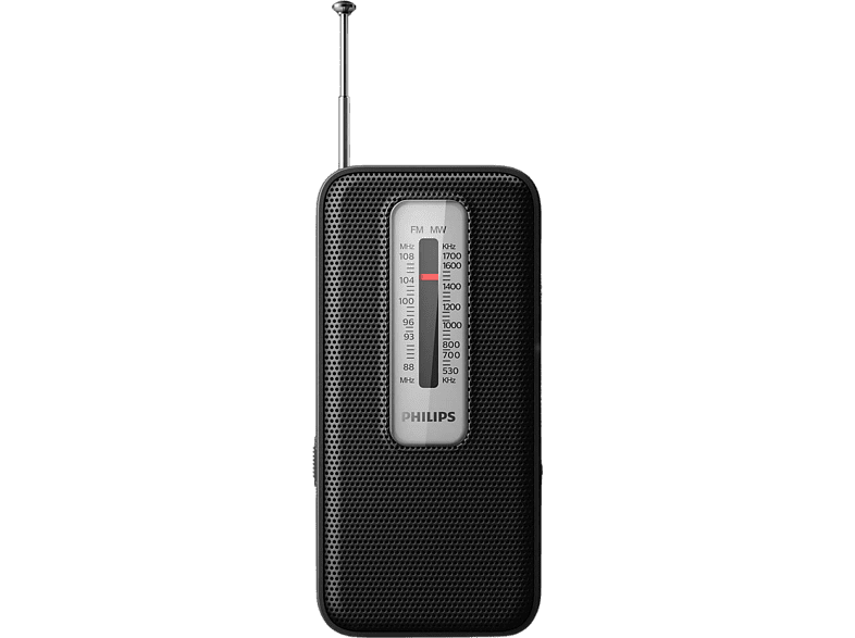 Philips TAR1506/00 FM/OM Sintonización analógica Negro
