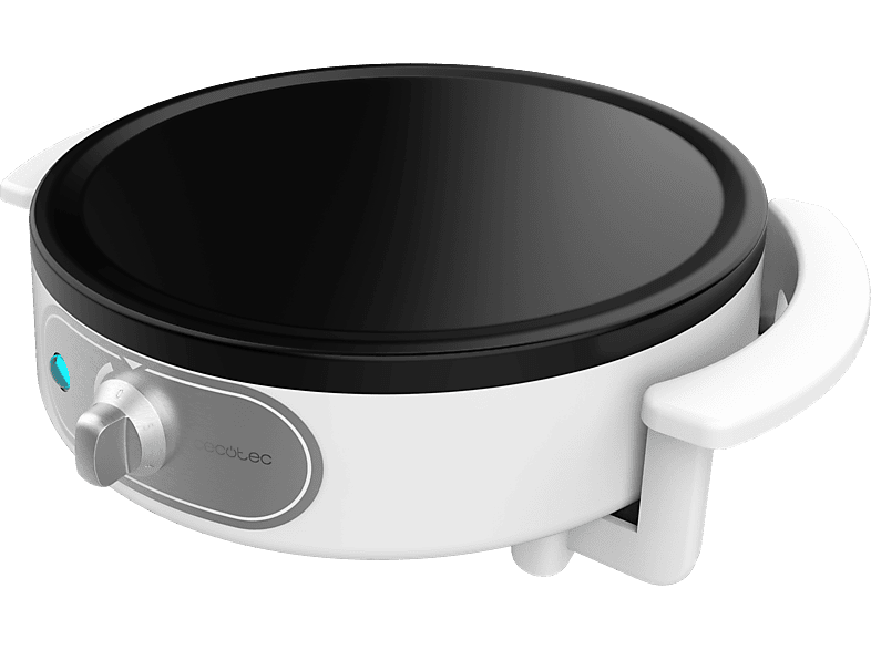 Cecotec Crepera Fun Creepy 1200 W Revestimiento antiadherente Indicador luminoso Potencia regulable Grey