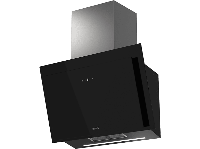 Cata THALASSA PRO 700GBK 6 Niveles de Extracción 842 m³/h 70 cm Ancho Tira LED Temporizador Negro