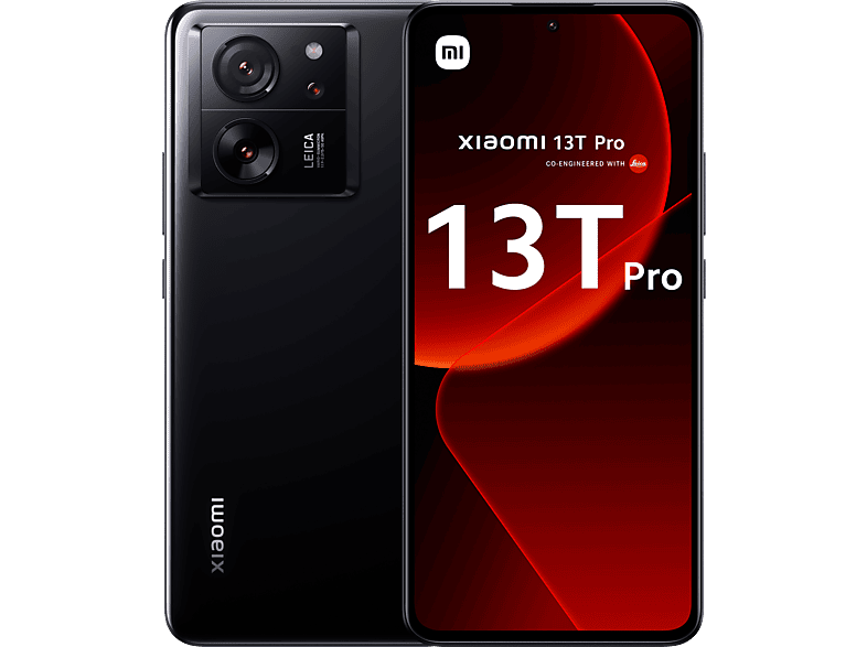 Xiaomi 13T Pro Negro 1 TB 16 GB RAM 6,67 144Hz 6.67 CrystalRes AMOLED DotDisplay Mediateck Dimensity 9200+ 5000 mAh Android