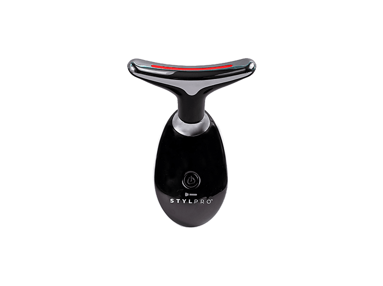StylPro Fabulous Firmer Neck & Face Para Cara Luz LED roja azul y verde Apto para Viajes Negro