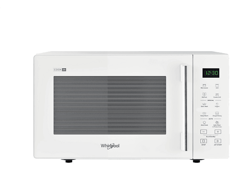 Whirlpool MWP 253 W 900 W Potencia grill 1000W 7 Niveles potencia 25 l Blanco