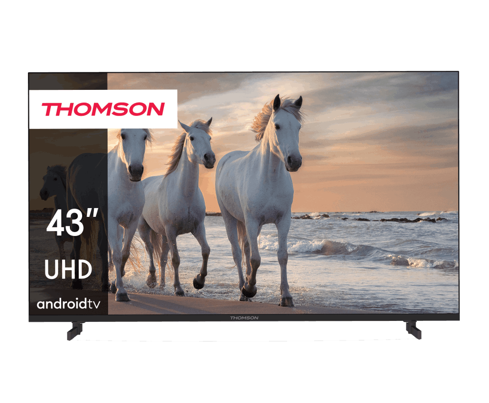 Thomson 43UA5S13 UHD 4K ARM CA55 Quad core Smart Android TV Dolby Vision Negro