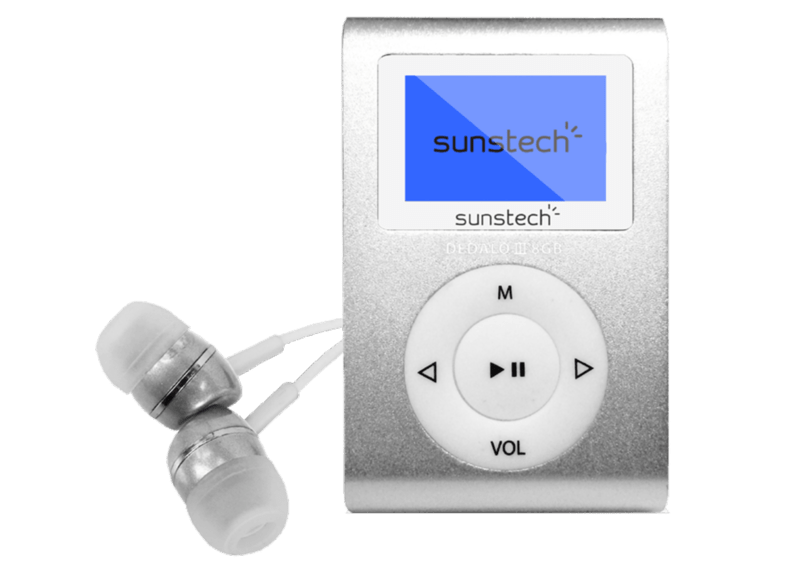 Sunstech Dedalo III 8GB Radio FM Gris