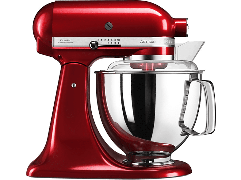 Kitchen Aid Artisan 300 W 4.8 L Rojo