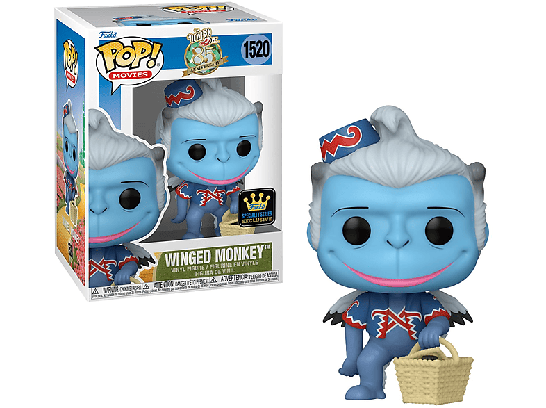 Movies: El Mago de Oz 85 Aniversario - Mono Volador (Chase) Vinilo 9 cm